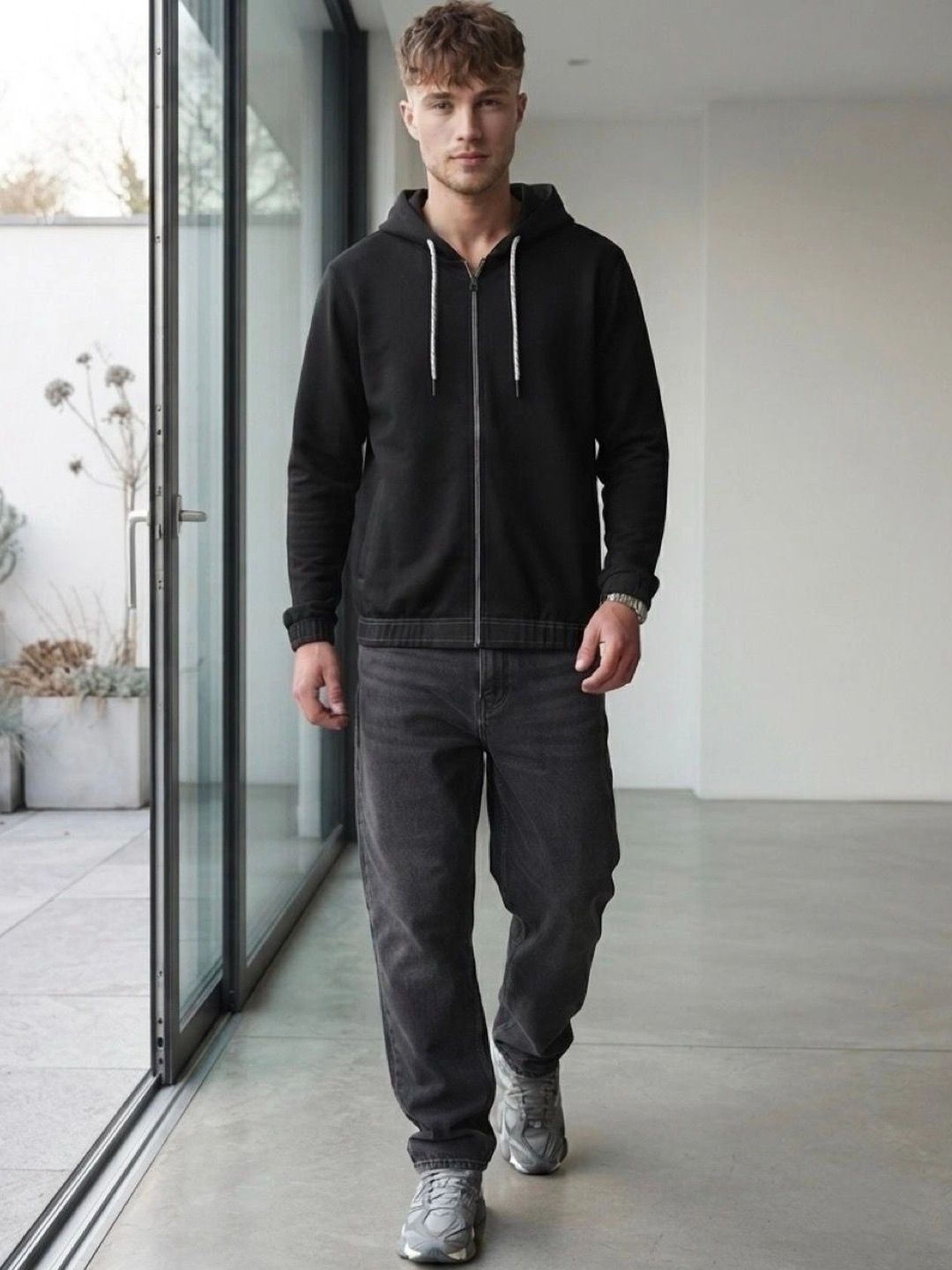 STEVE STATUS Men Hooded Sweatshirt-picture-14