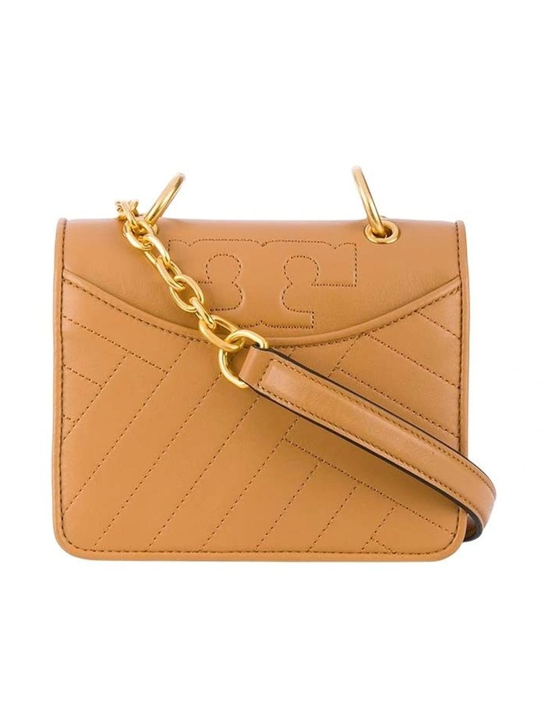 Tory Burch Textured Leather Shoulder Bag with Quilted-picture-47