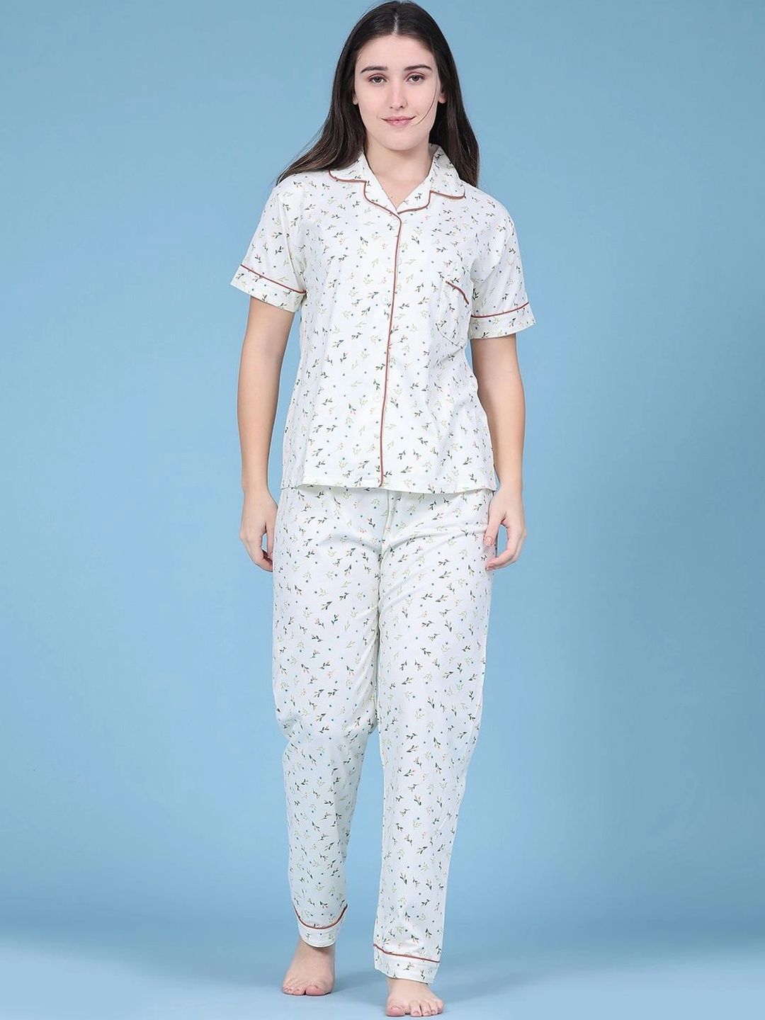 V-Mart Women Printed Night suit-picture-35