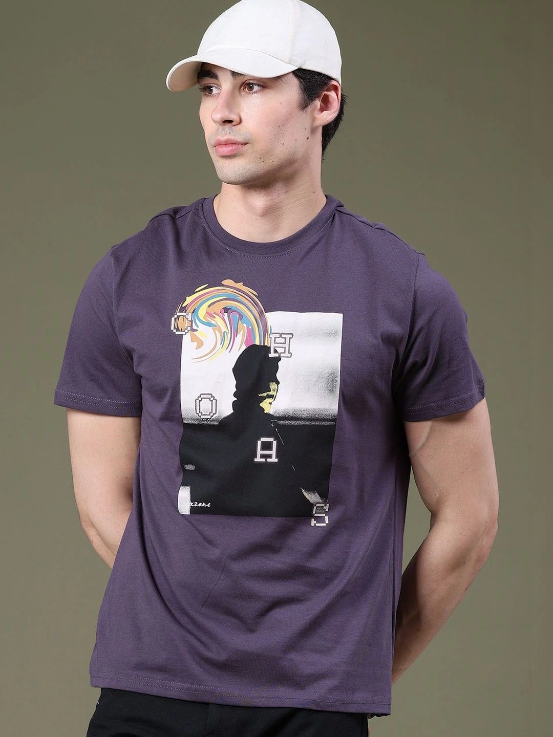 V-Mart Men Printed T-shirt-picture-37