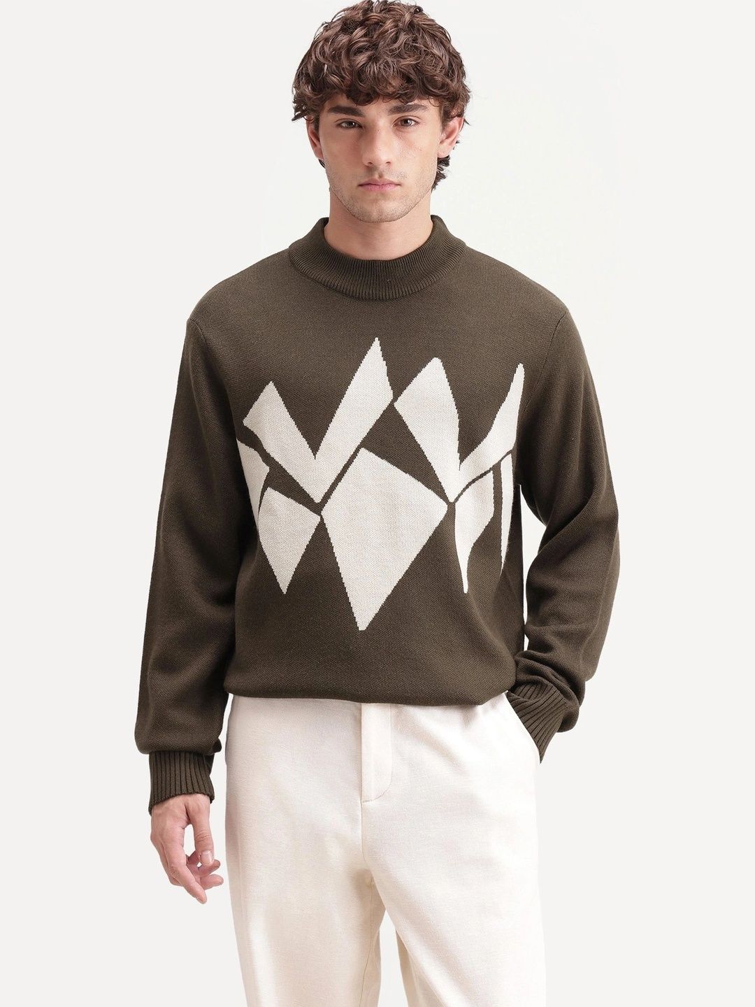 RARE RABBIT Men Printed Pullover-picture-20