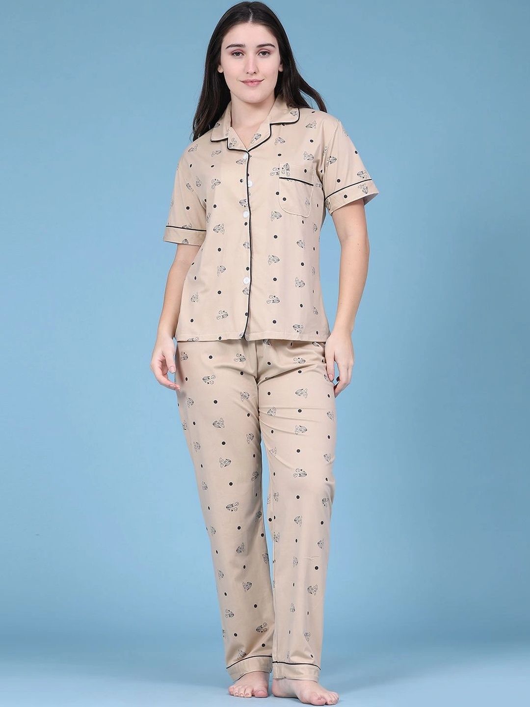 V-Mart Women Printed Night suit-picture-39