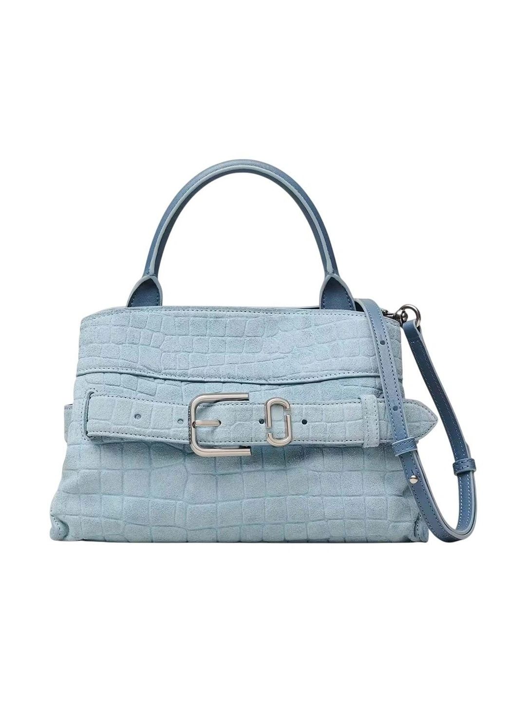 MARC JACOBS Textured Suede Structured Handheld Bag-picture-58