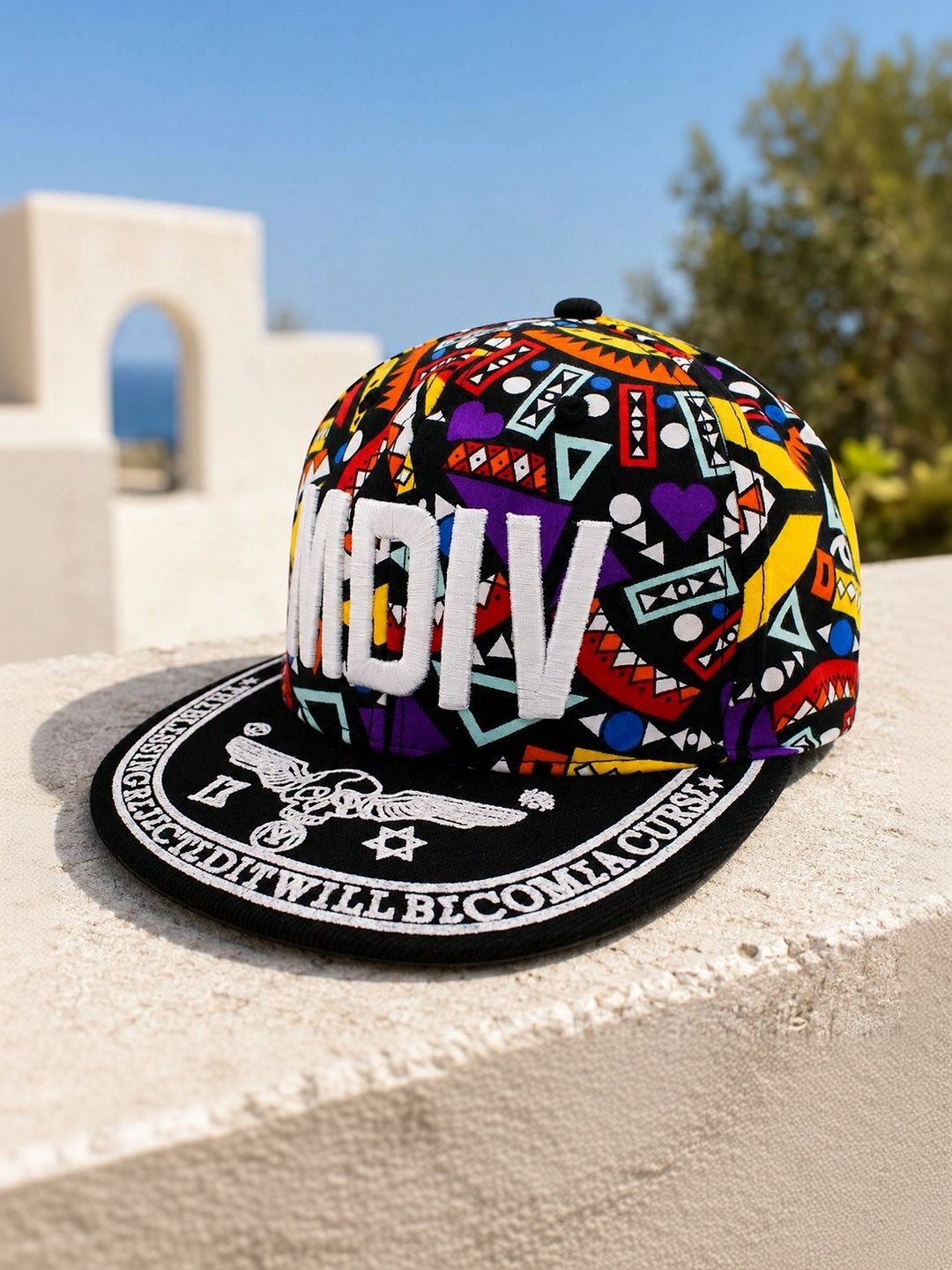 JENNA Men Printed Snapback Cap-picture-40
