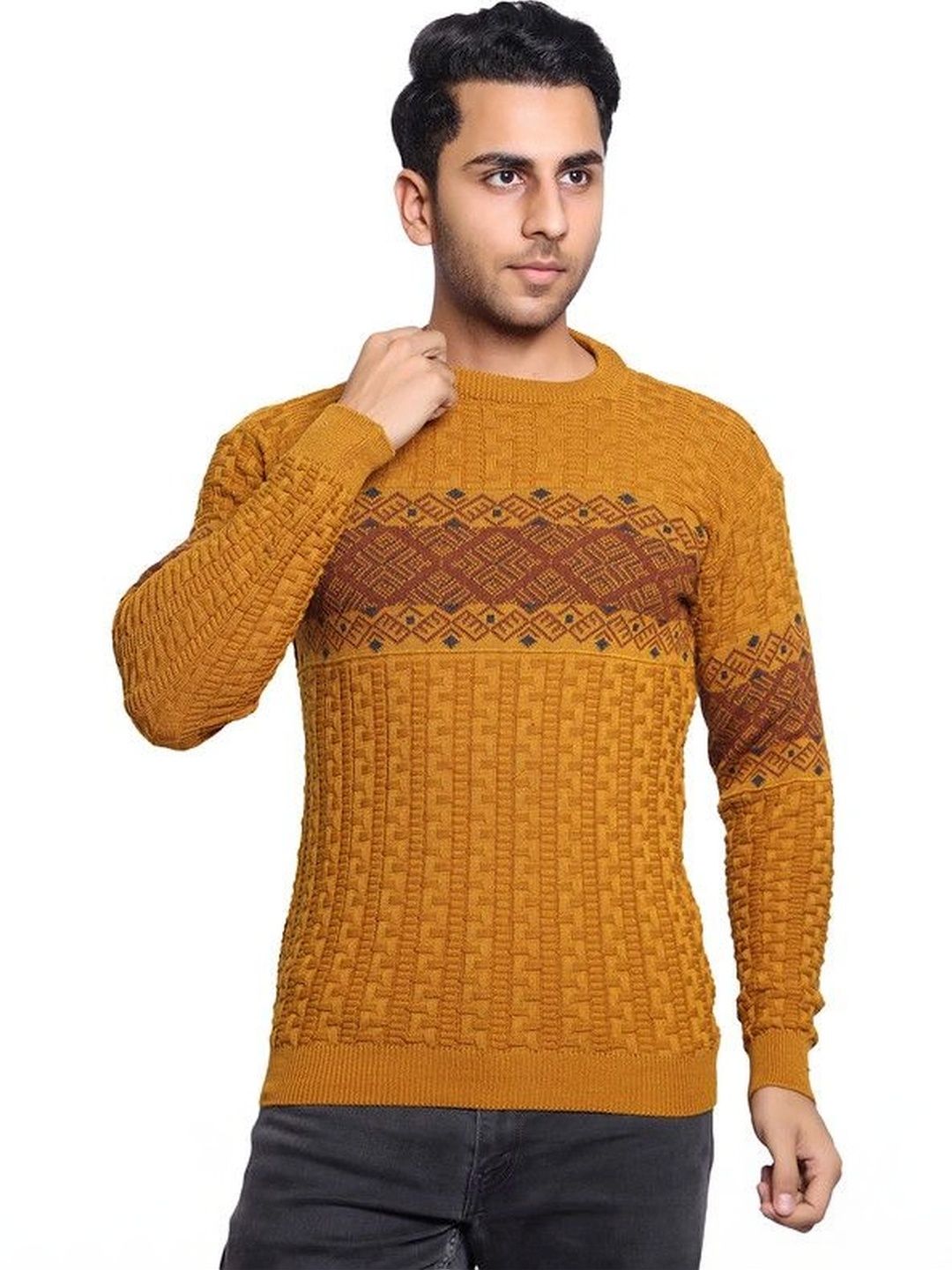 Grand Line Men Printed Pullover-picture-11