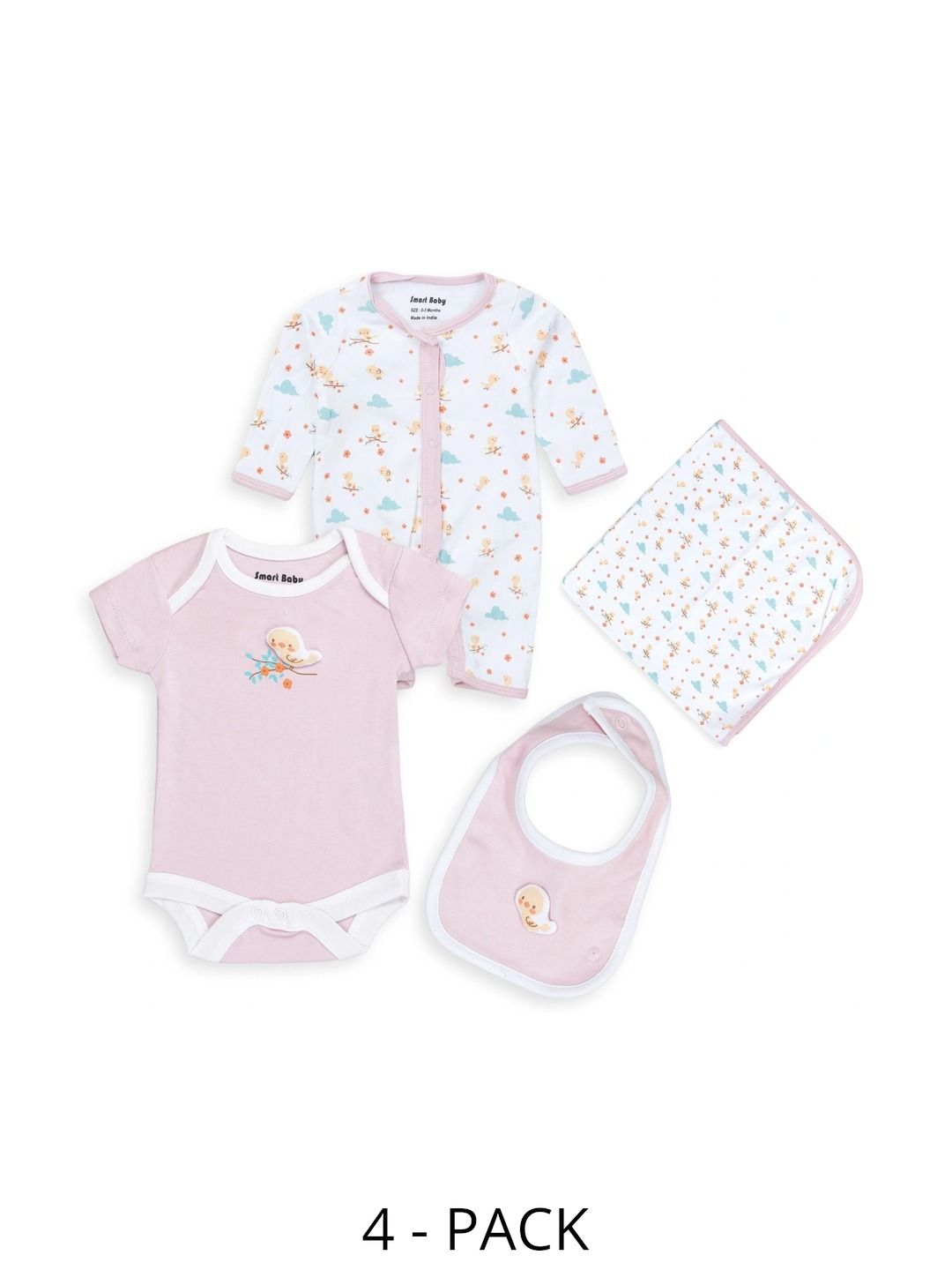 Smart Baby Unisex Kids Printed T-shirt-picture-22