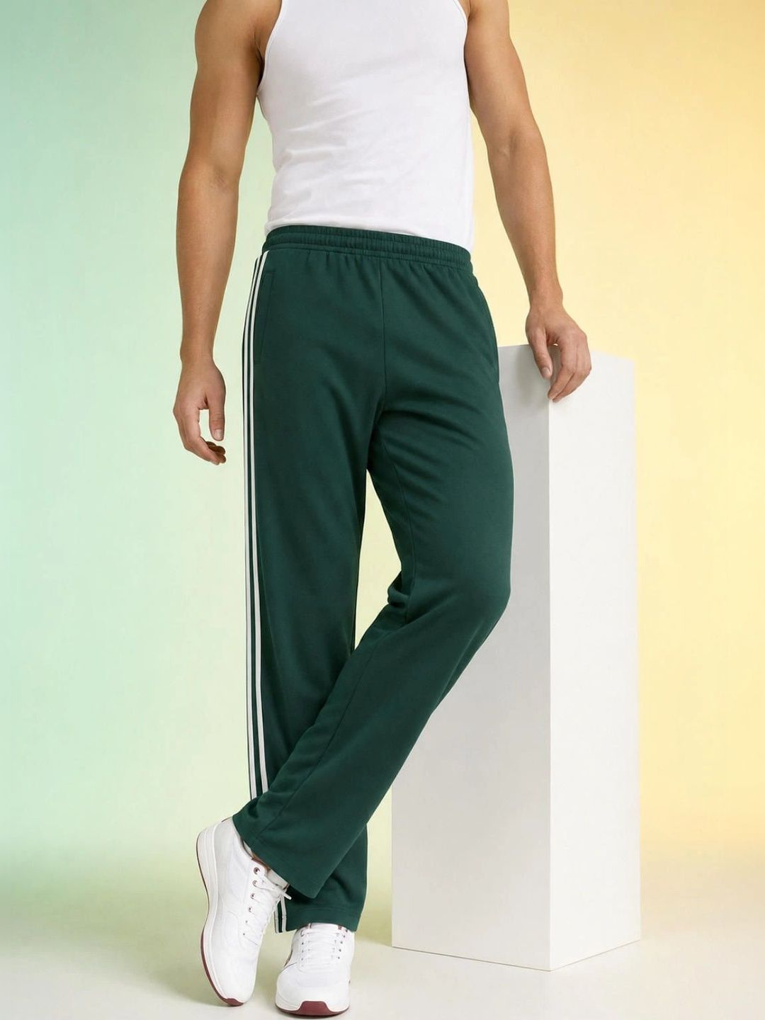 itsme Men Regular Fit Training Track Pants-picture-20