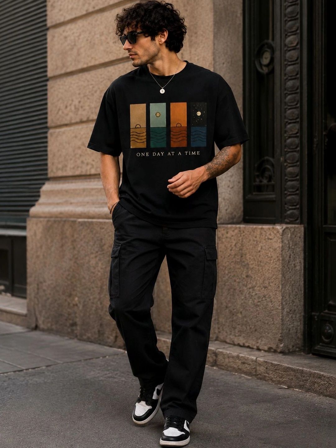 Mast & Harbour Men Printed T-shirt-picture-21