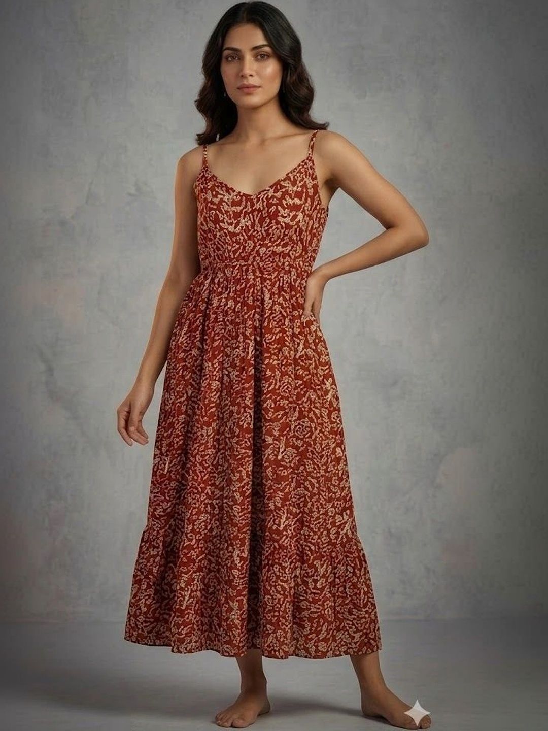 RAMYA FASHION Women Printed Anarkali Kurta-image-2