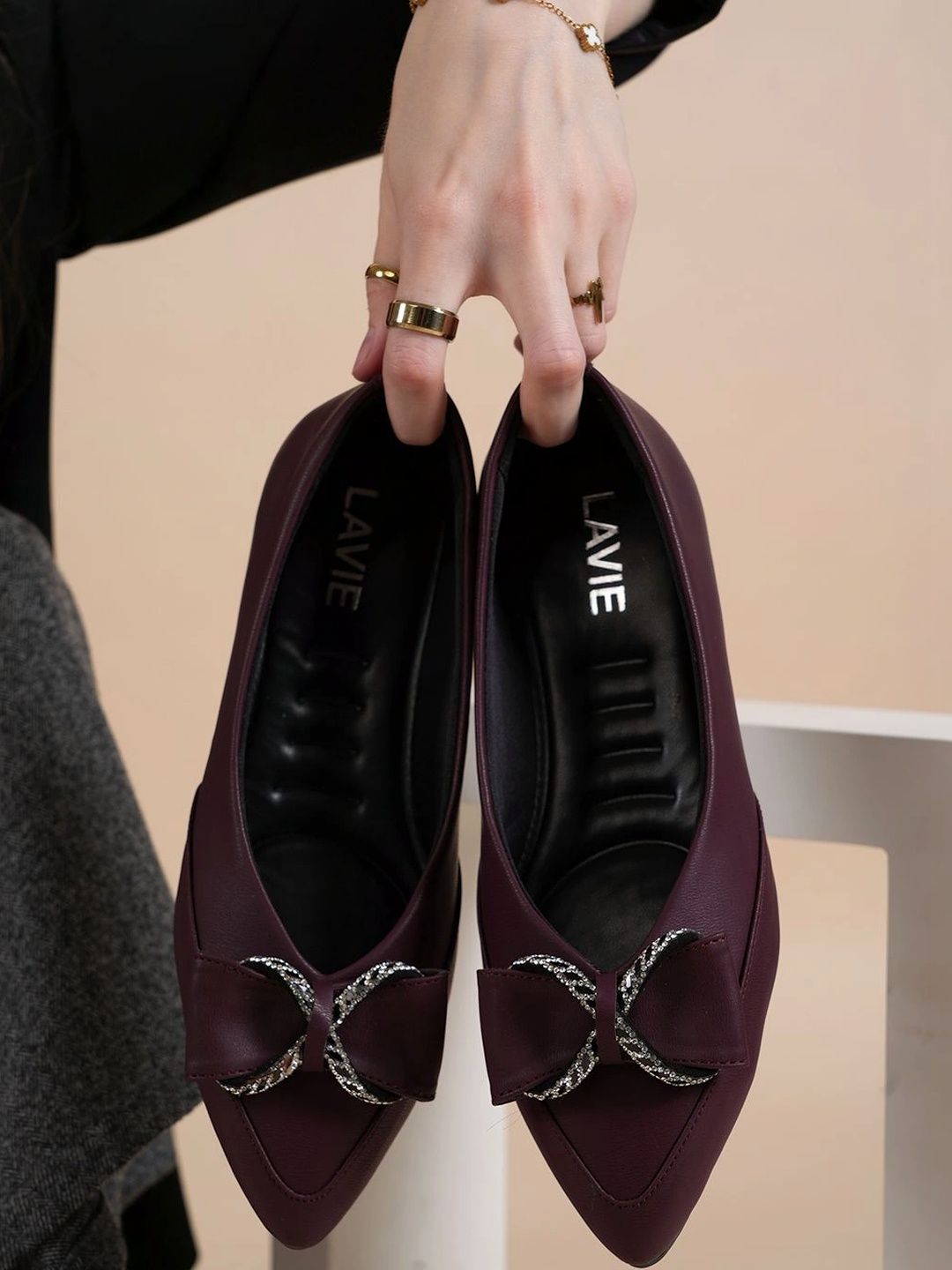 Lavie Women Open Toe Flats with Buckles-image-45