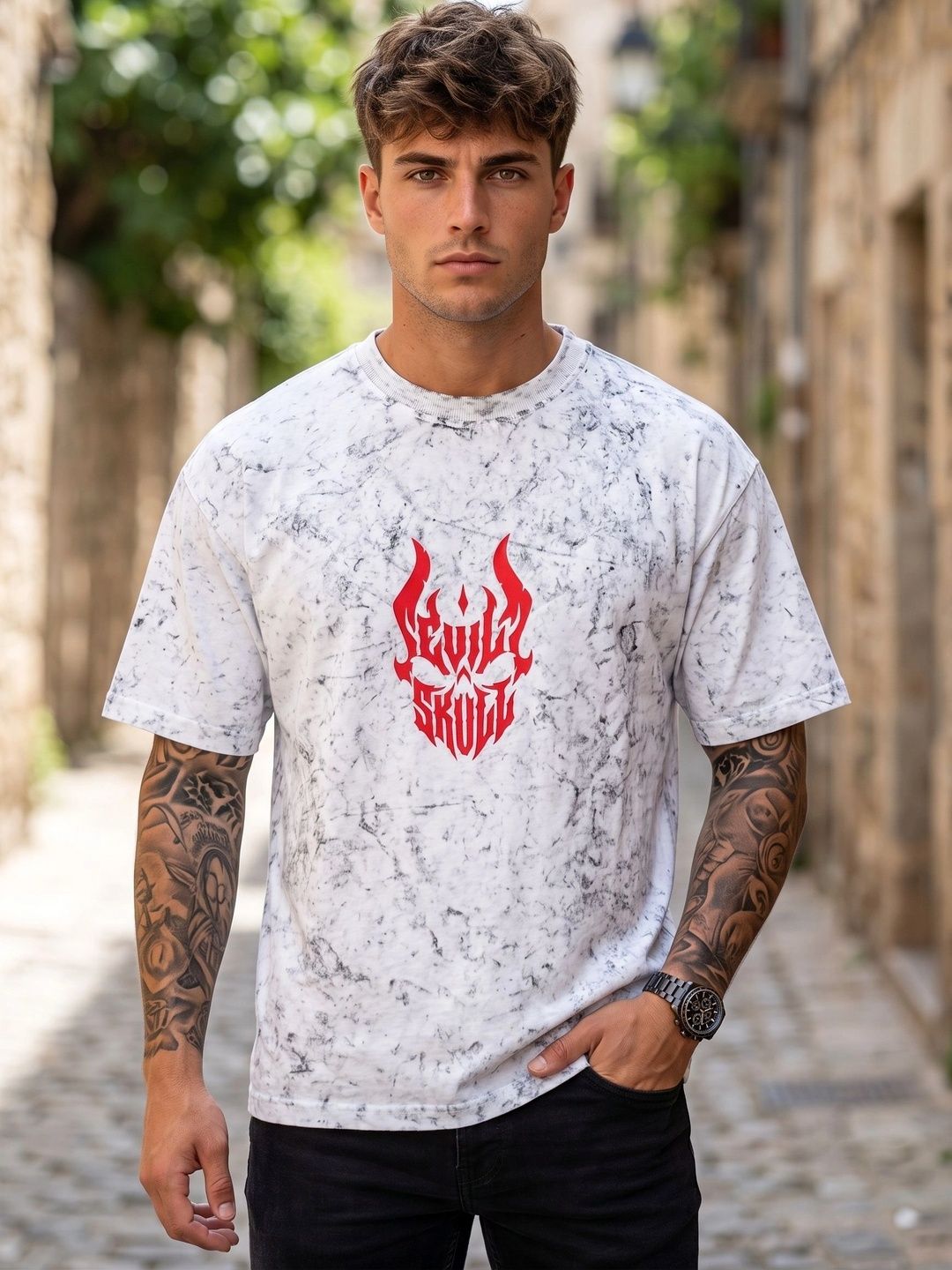 HERE&NOW Men Printed T-shirt-picture-33