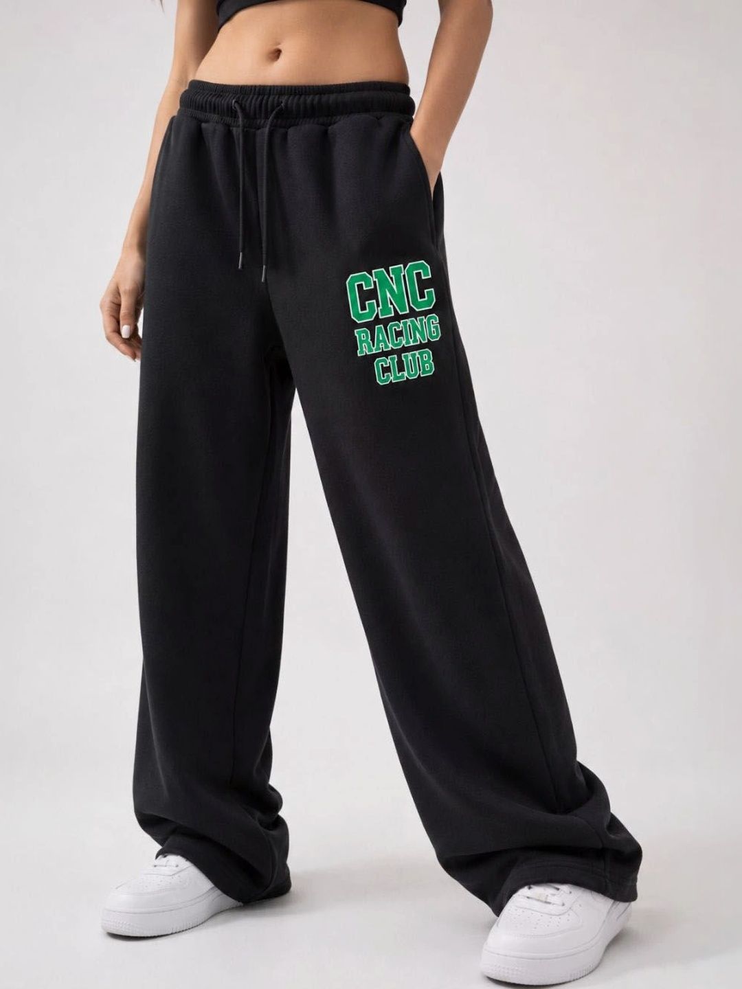 CLOTH N CODE Women Printed Classic High-Rise Easy Wash Trousers-picture-39