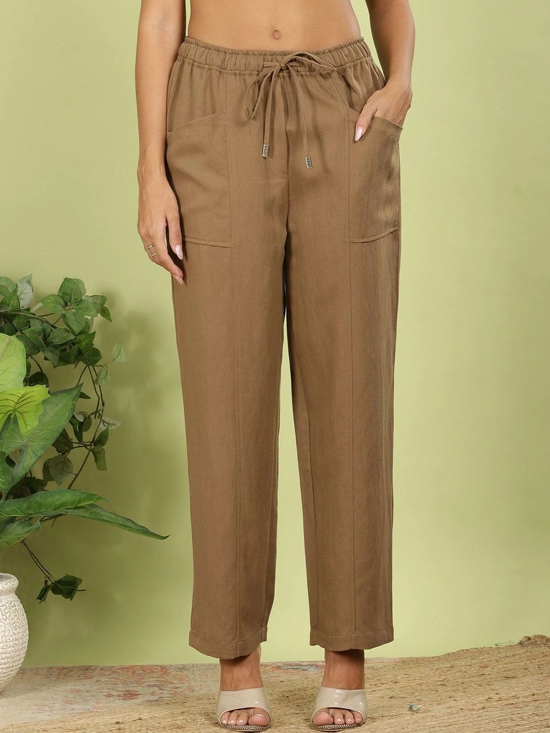 FUTURO Women Classic Straight Fit Trousers-picture-31
