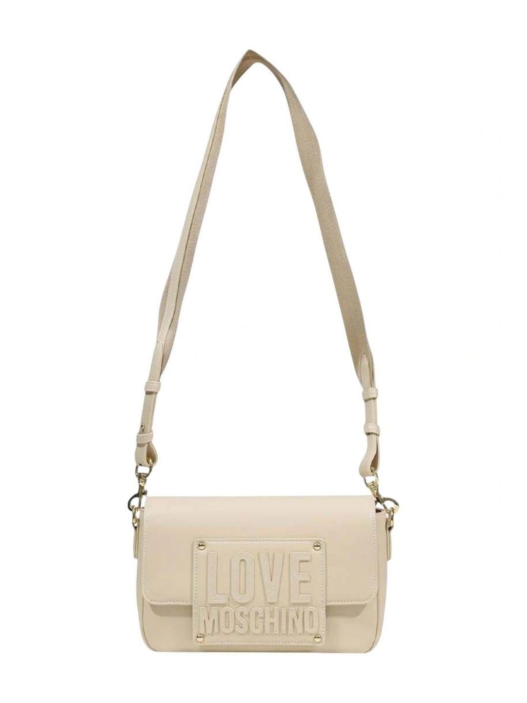 LOVE MOSCHINO Textured PU Shoulder Bag-picture-35