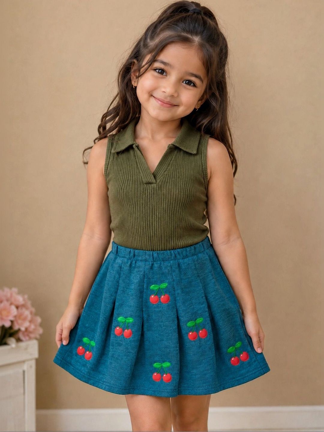 Ninas Girls Top with Skirt-picture-17