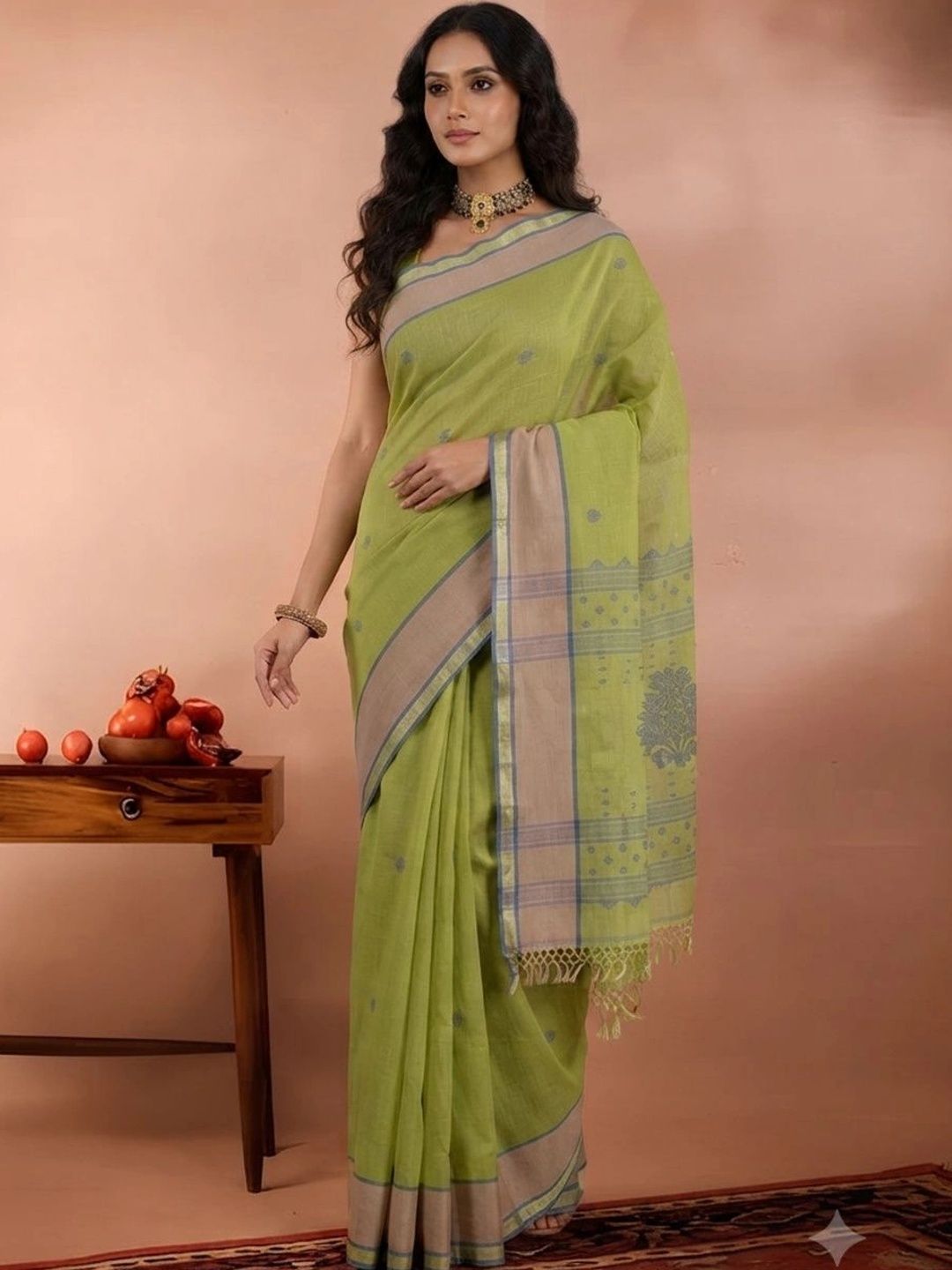 Kalakriti By Rachna Woven Design Pure Cotton Saree-image-43