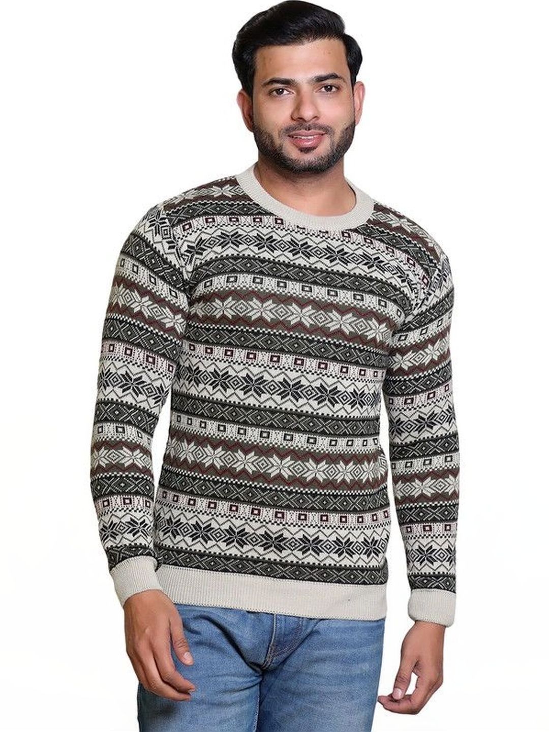 Grand Line Men Printed Pullover-picture-19
