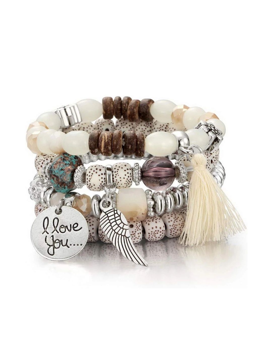Vembley Women 4 Silver-Plated Multistrand Bracelet-picture-52