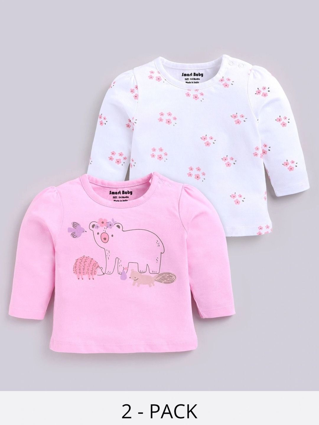 Smart Baby Girls Printed T-shirt-picture-41