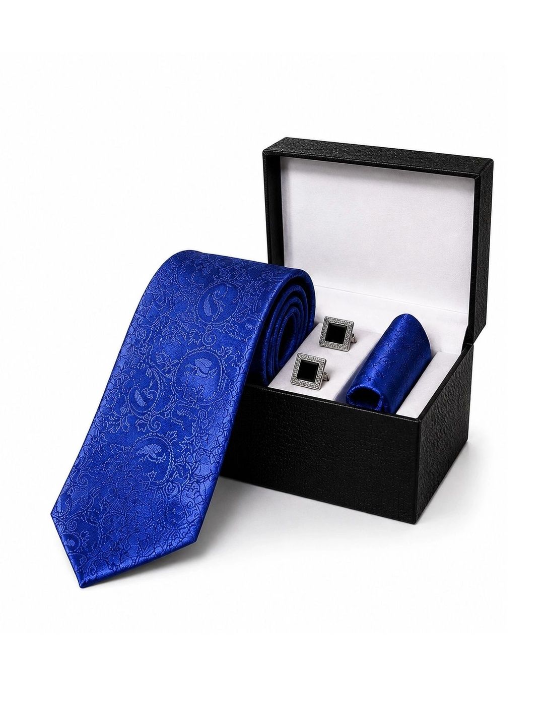 ZITTI Men Accessory Gift Set of Tie Cufflinks & Pocket Square-picture-30