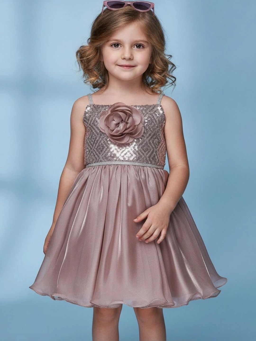V-Mart Embellished A-Line Dress-picture-32