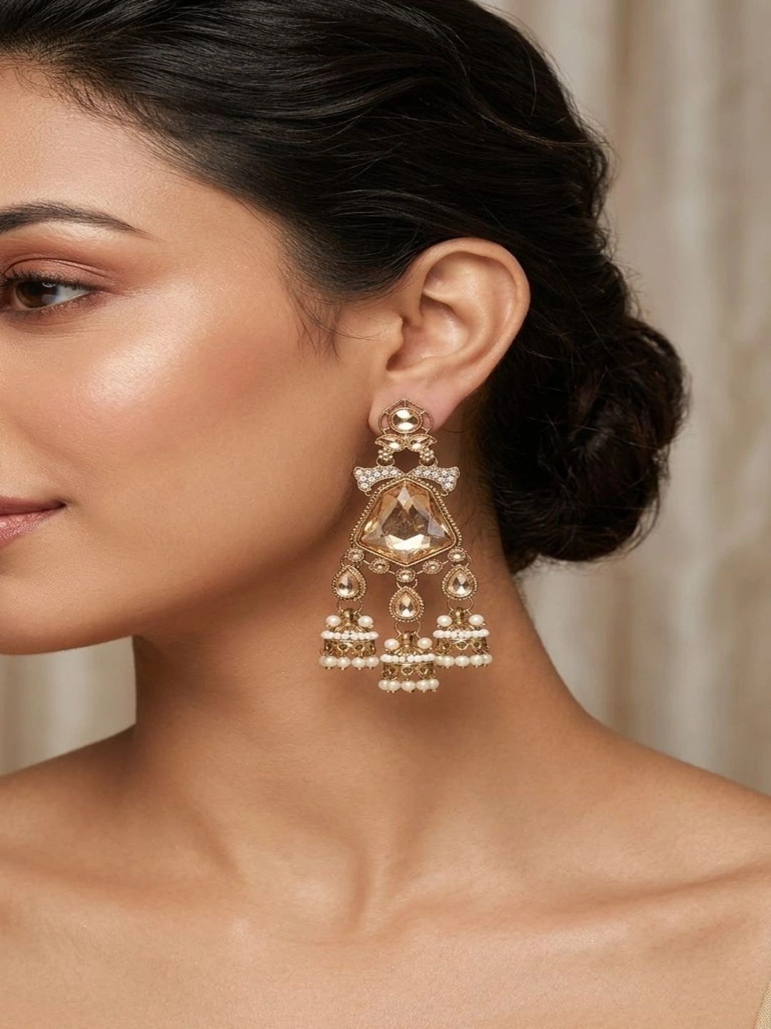 AE Jewels Geometric Drop Earrings-image-44