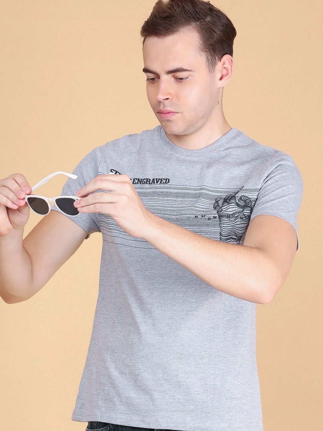 LIMEROAD Men Printed T-shirt-image-28