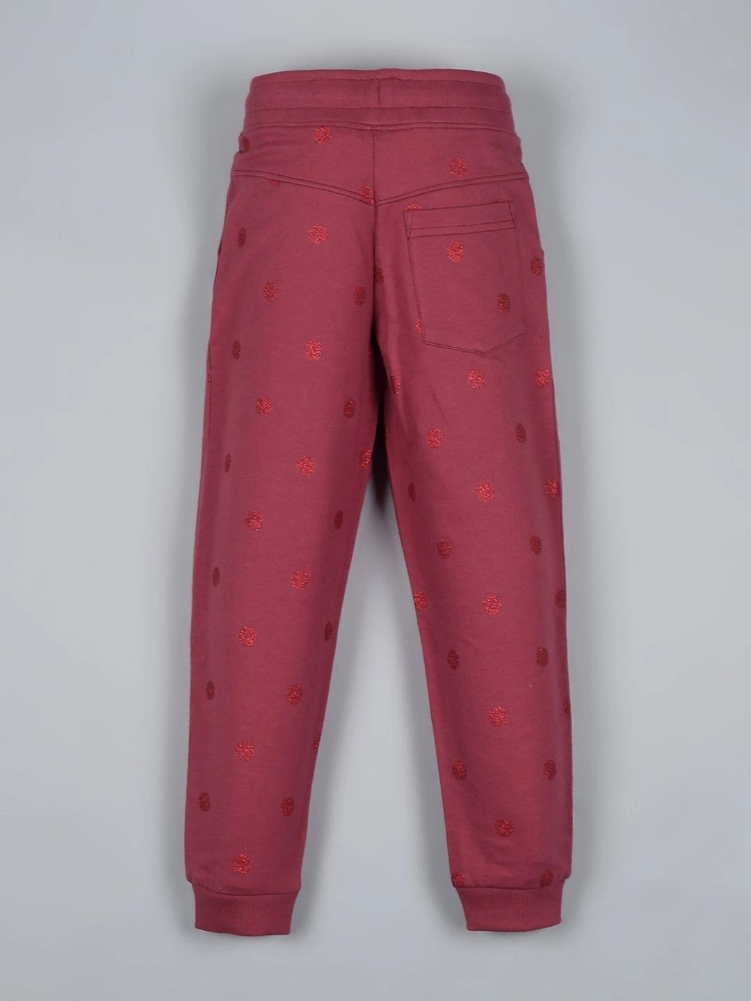 PLUM TREE Girls Regular Fit Textured Training Joggers-picture-6