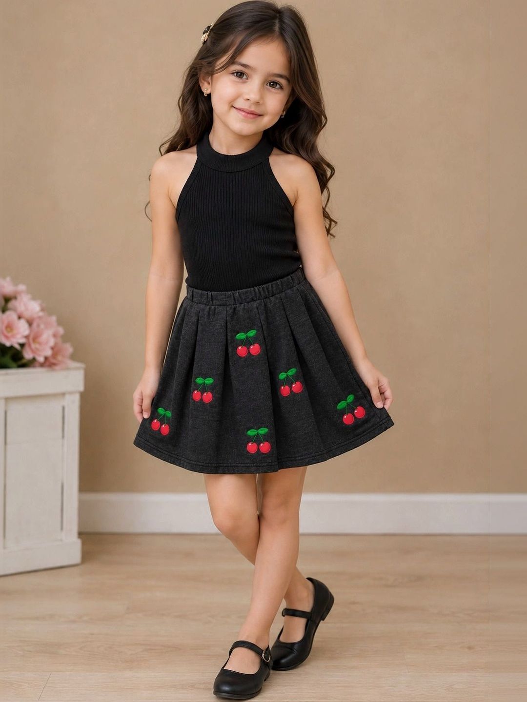 Ninas Girls Top with Skirt-picture-23