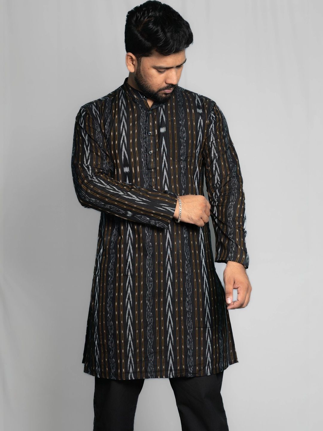 OdFab Men Handloom Kurta-picture-15