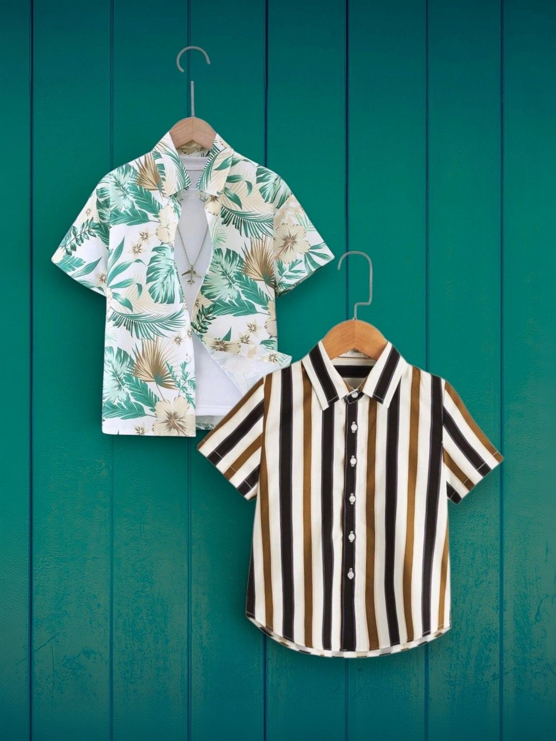 DUTT CREATION Boys Straight Printed Casual Shirt-picture-30