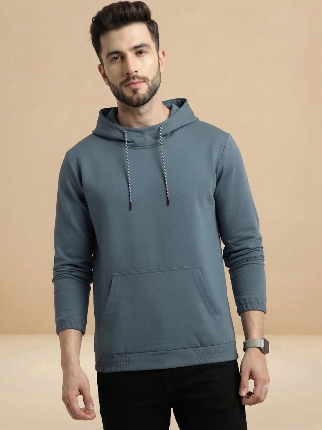 STEVE STATUS Men Hooded Sweatshirt-picture-20