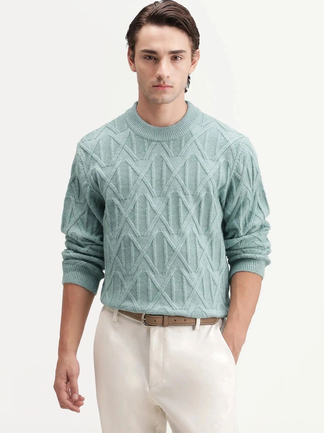 RARE RABBIT Men Striped Pullover-picture-23