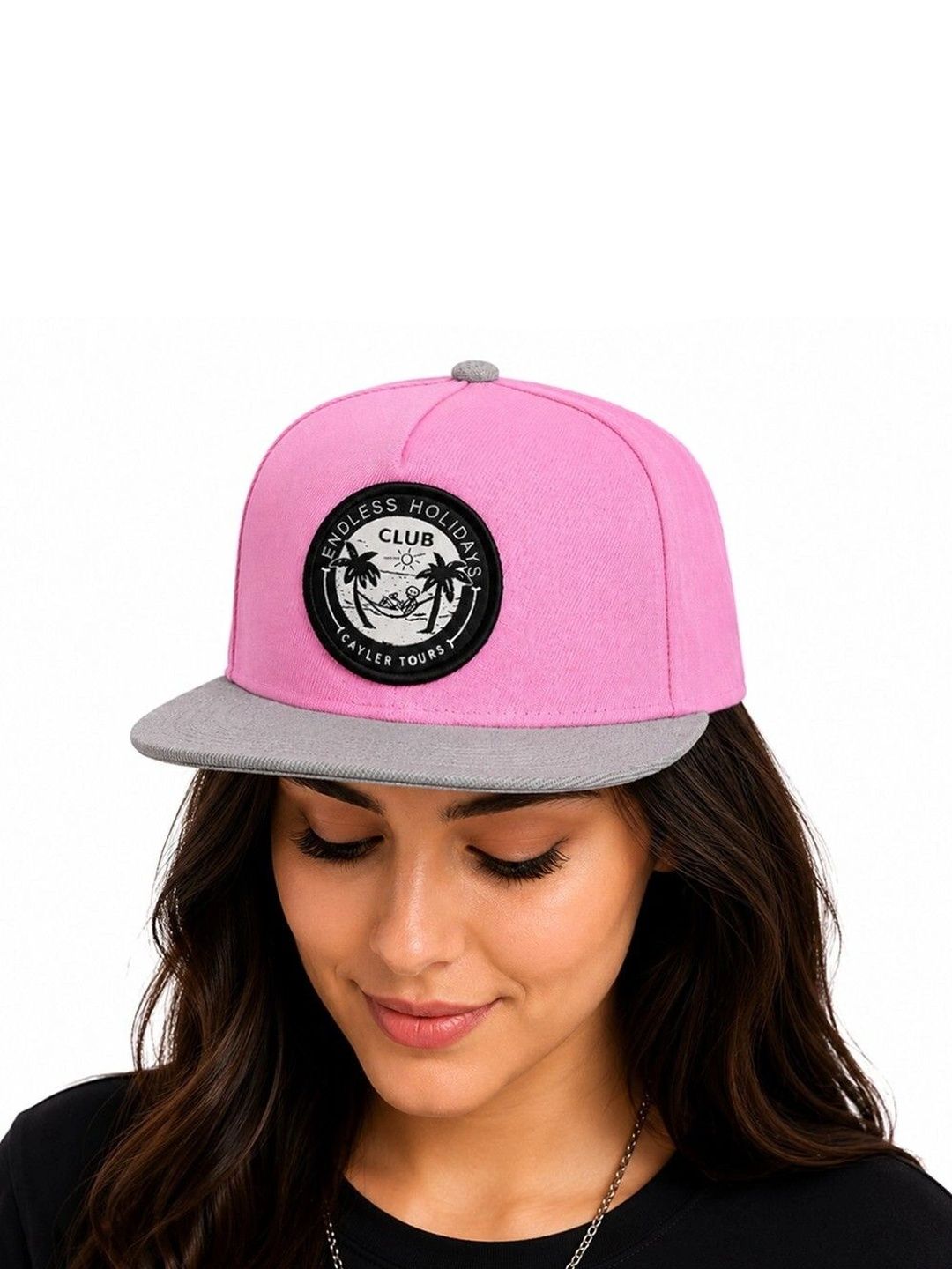 JENNA Men Embroidered Snapback Cap-image-43