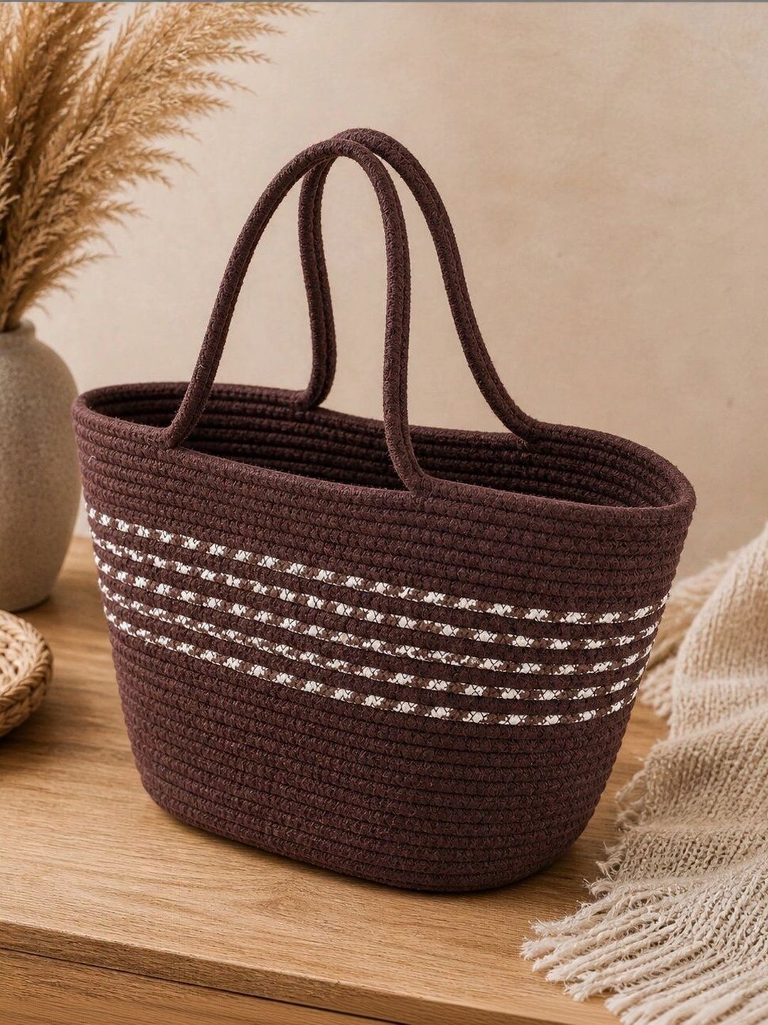 THE S LIVING Unisex Striped Messenger Bag-picture-40