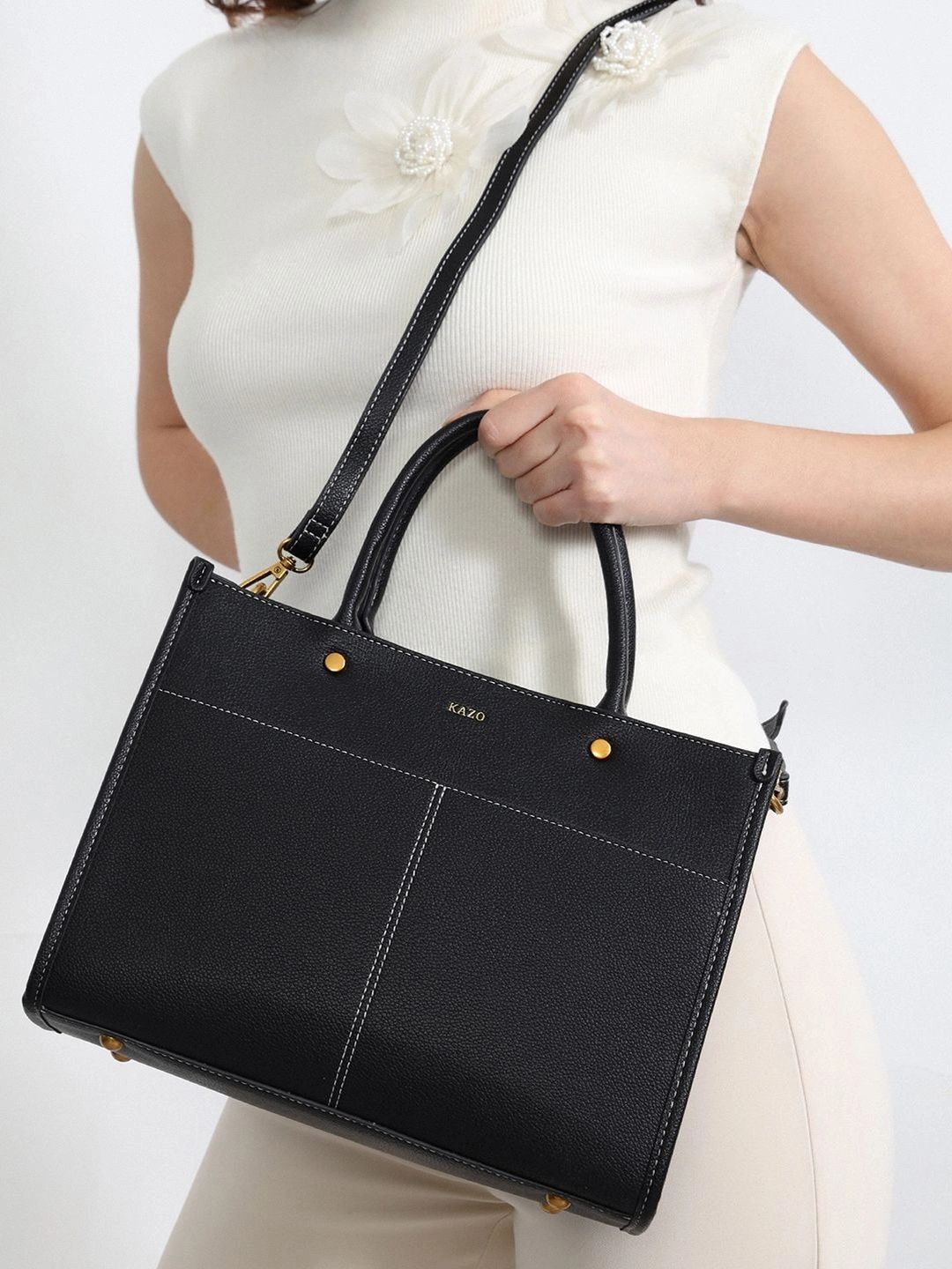 Kazo Textured Sling Bag-image-15