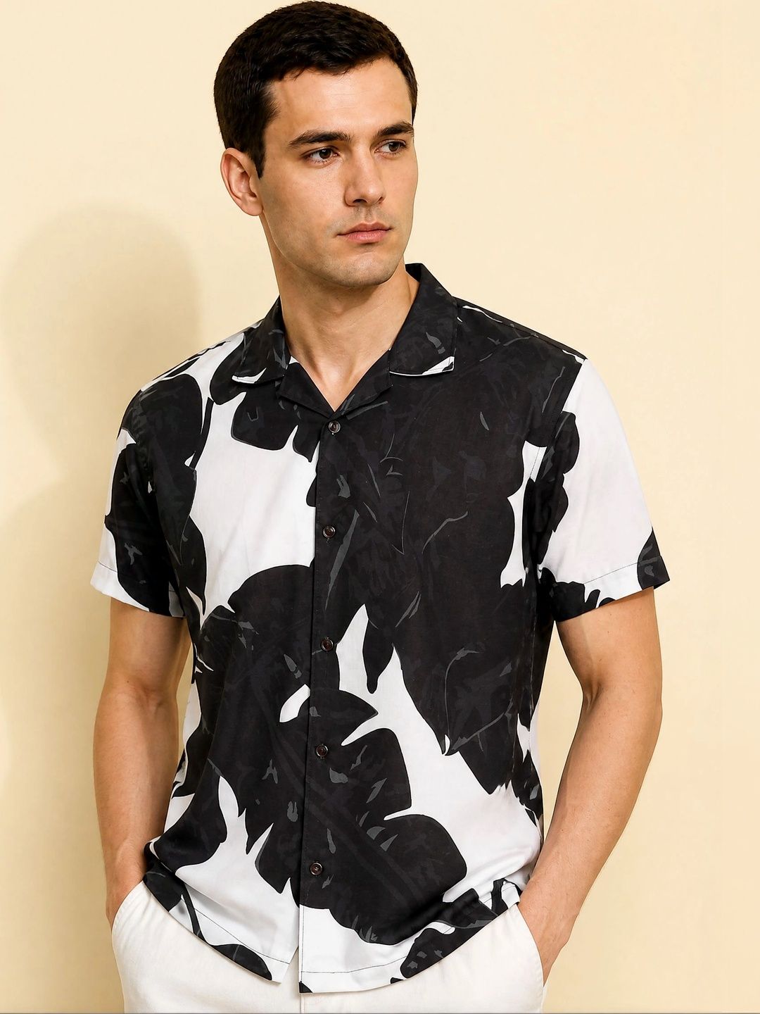 R.Code by The Roadster Life Co. Men Floral Printed Casual Shirt-picture-20