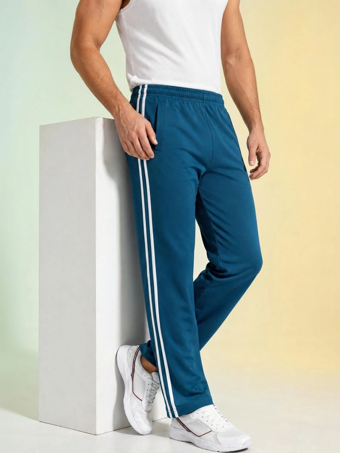 itsme Men Regular Fit Training Track Pants-picture-56