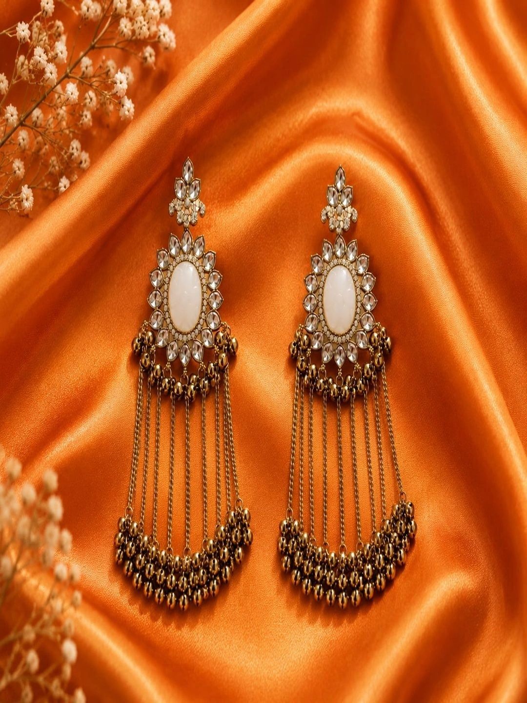 Glim India Circular Drop Earrings-picture-12