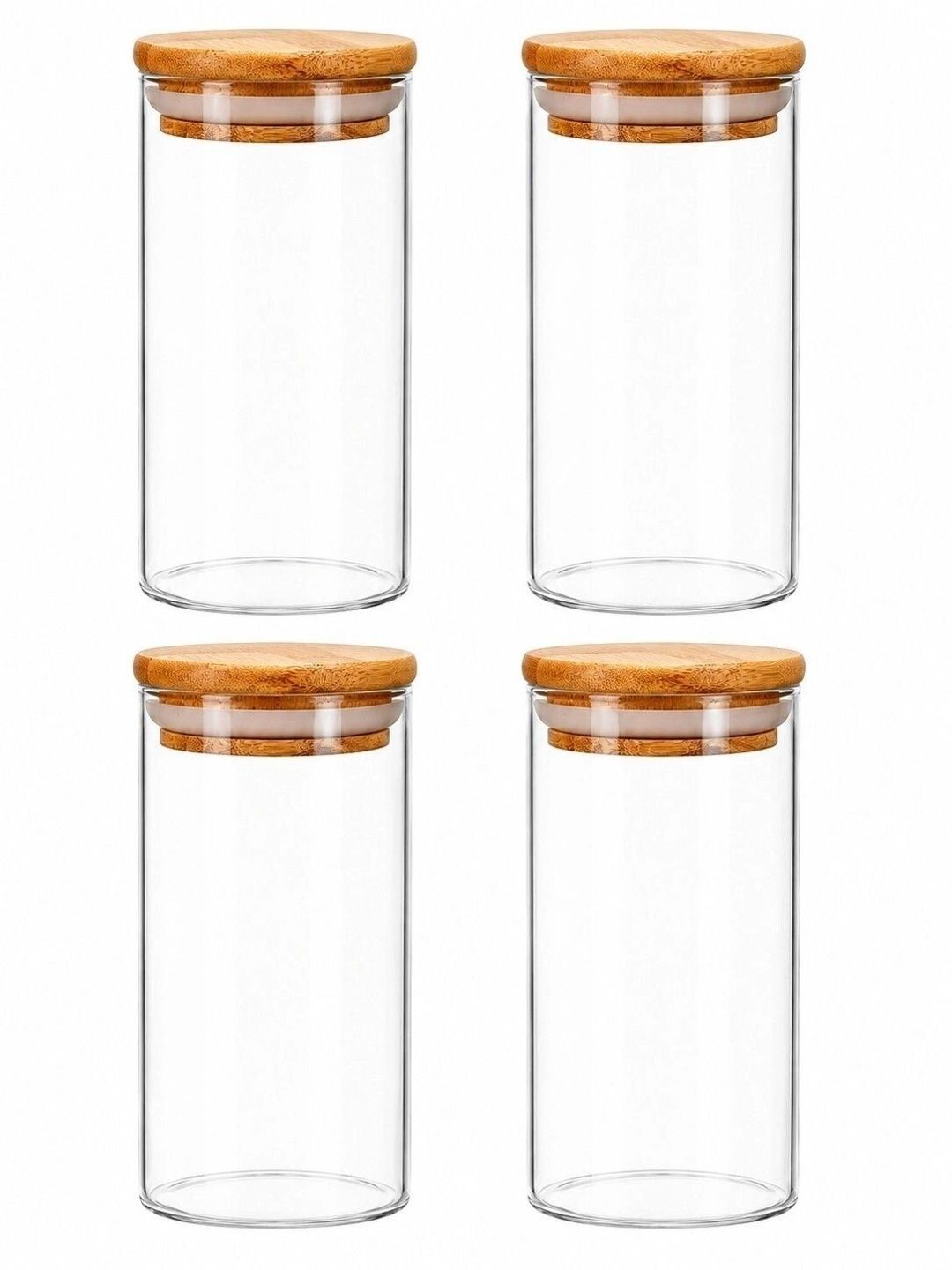kaqer Transparent 2026 Glass Easy to Clean Jar Container-image-31