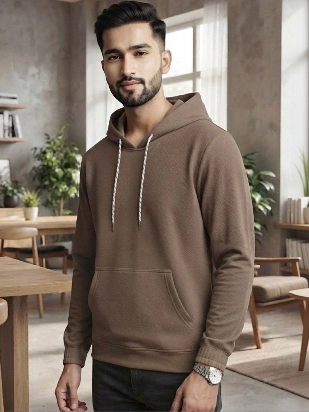 STEVE STATUS Men Hooded Sweatshirt-picture-37