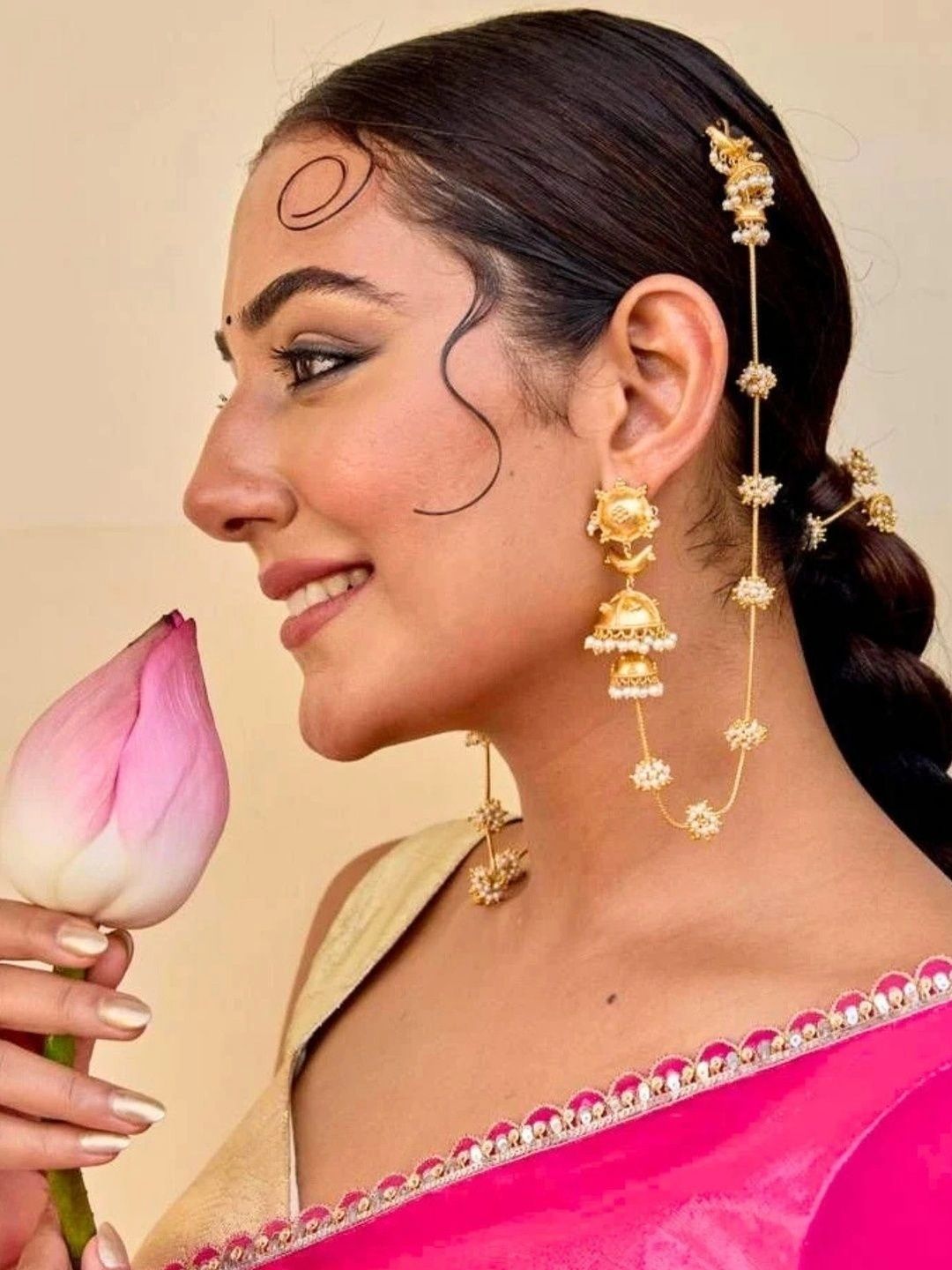 SAVIIAS STUDIOZ Circular Jhumkas Earrings-picture-46