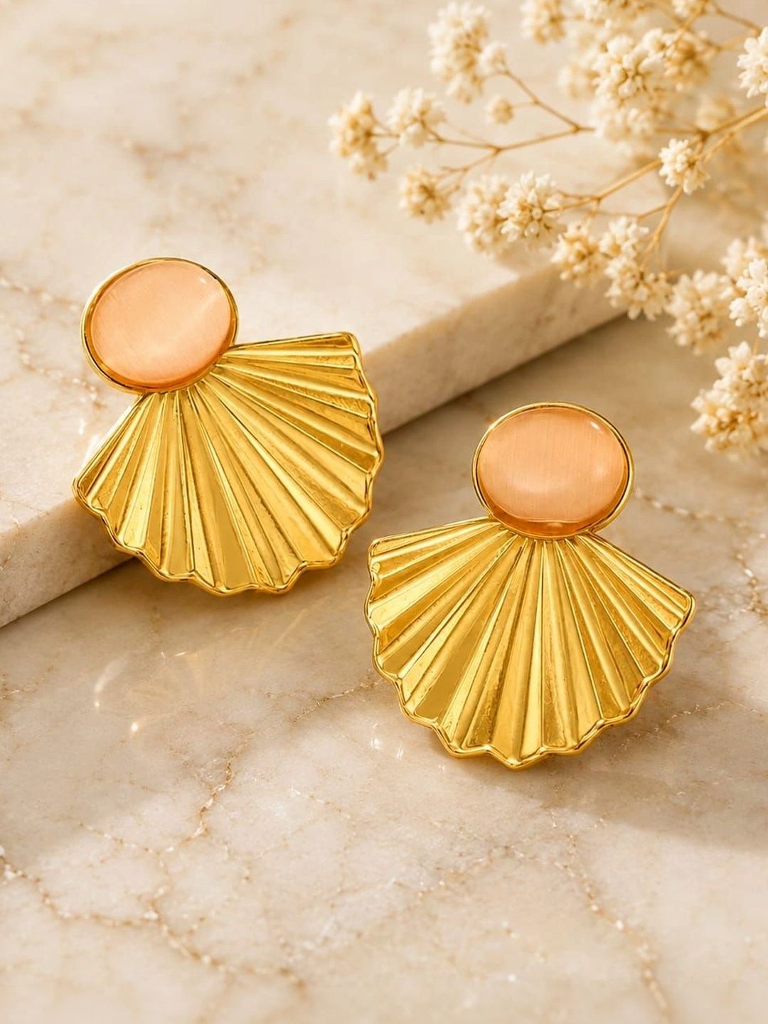 GARV GLEAM Geometric Drop Earrings-picture-26