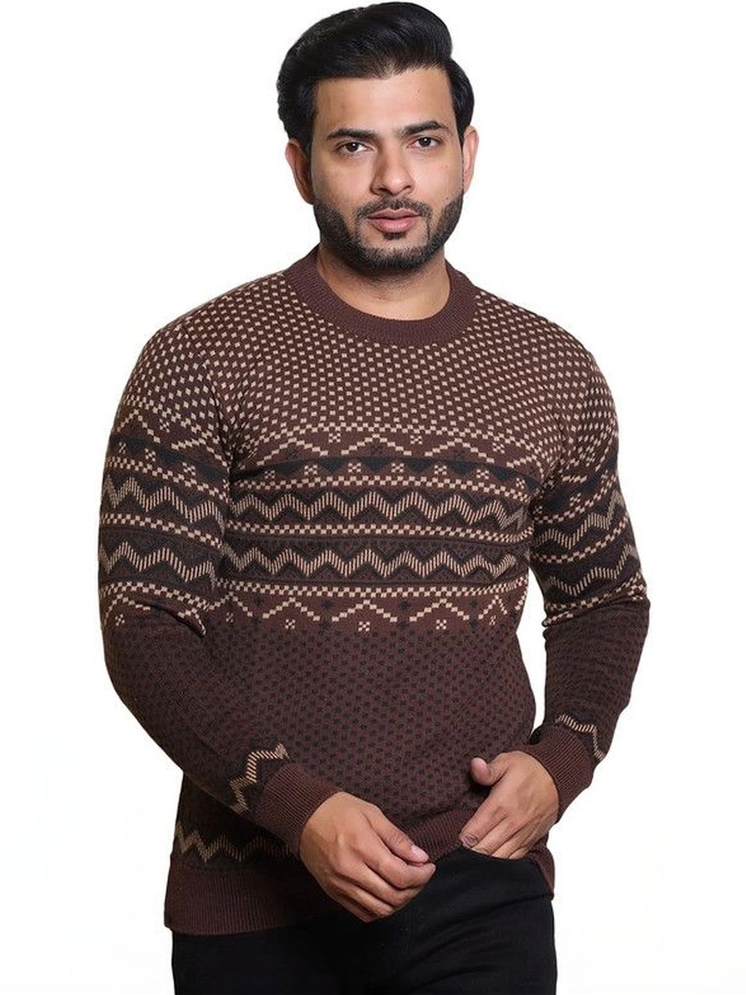 Grand Line Men Printed Pullover-picture-30