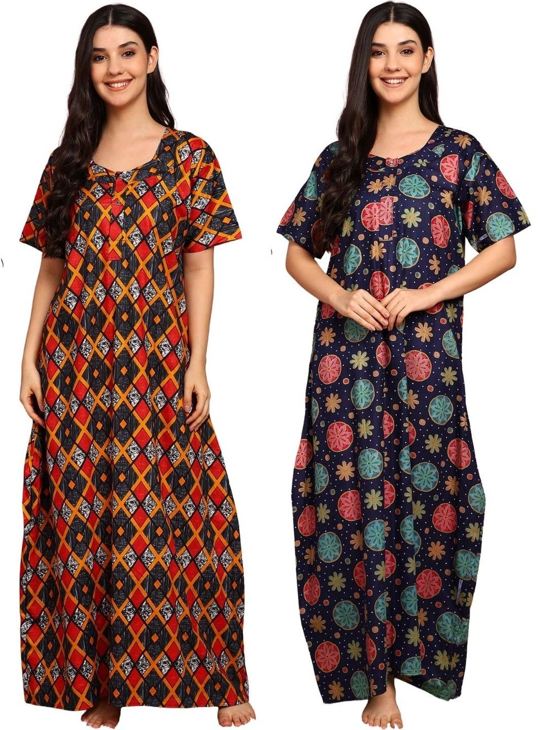 YUKATA Printed Maxi Nightdress-picture-38