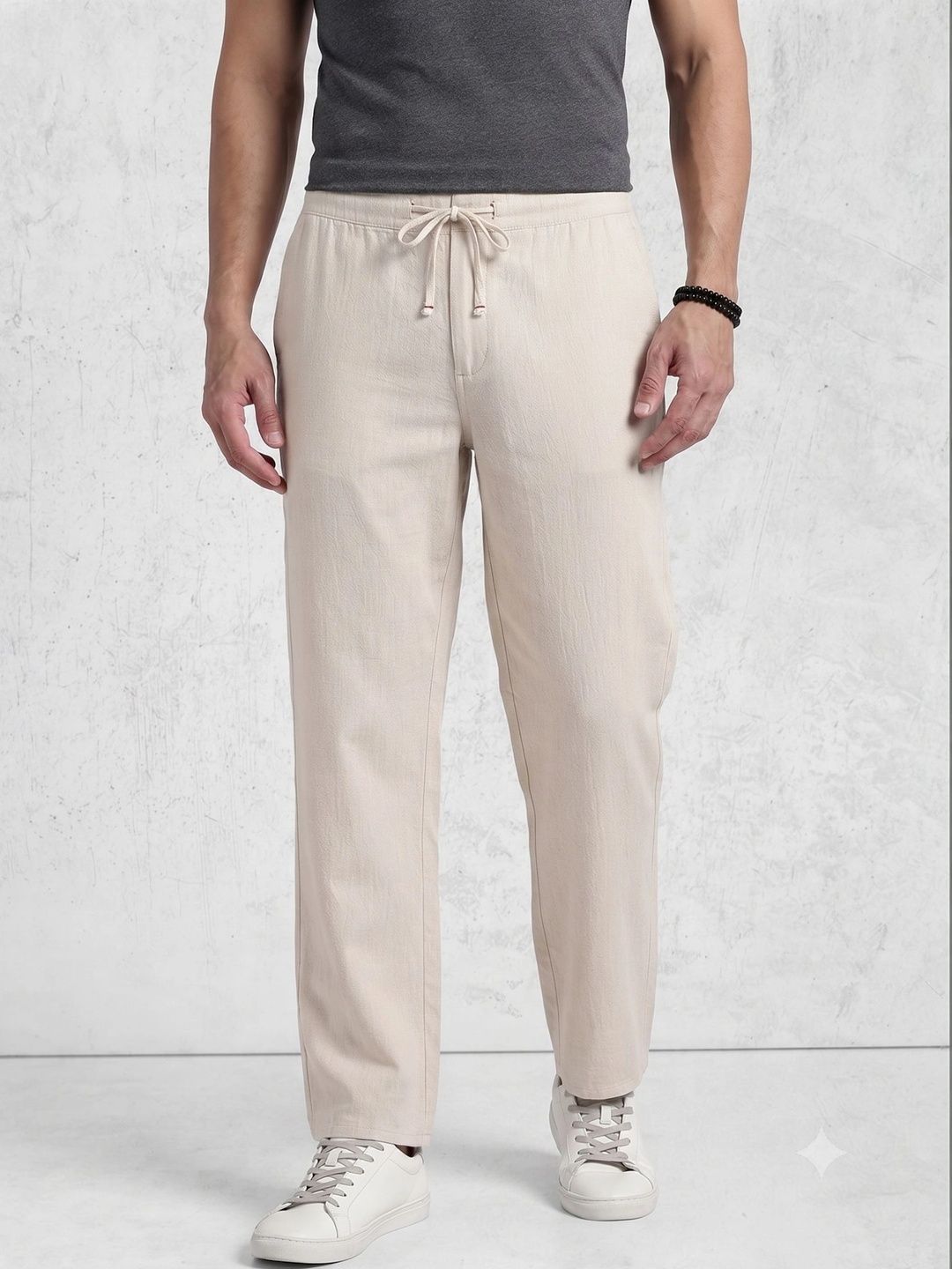 THE BEETEL HOUSE Men Relaxed Trousers-picture-13