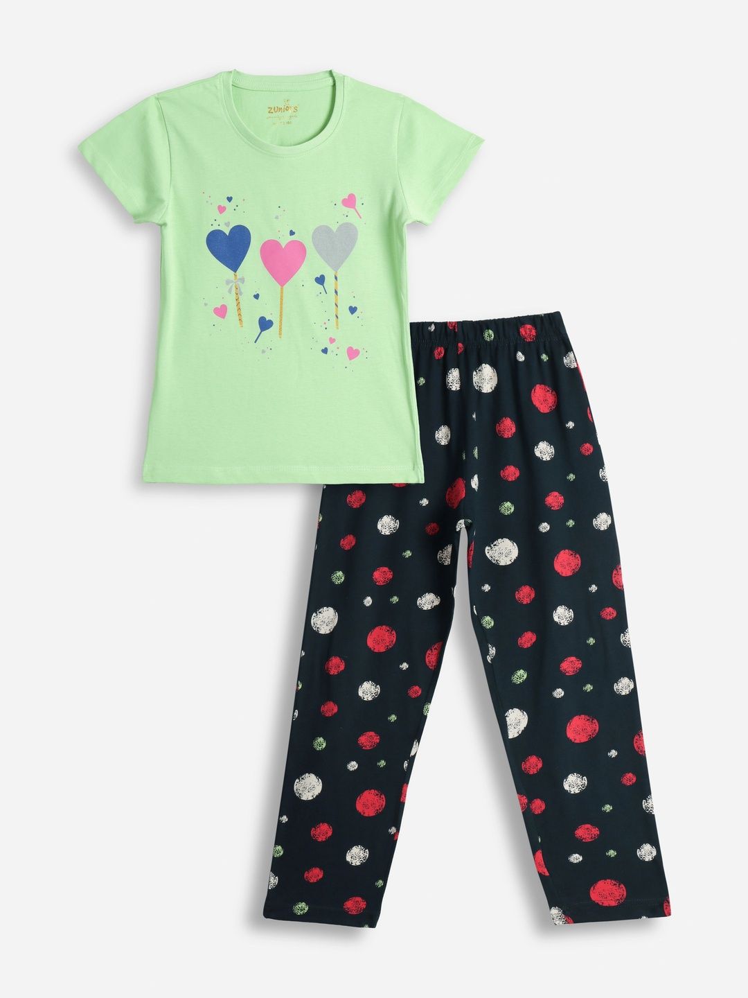 ZUNIORS SSC Girls Printed Night suit-picture-18