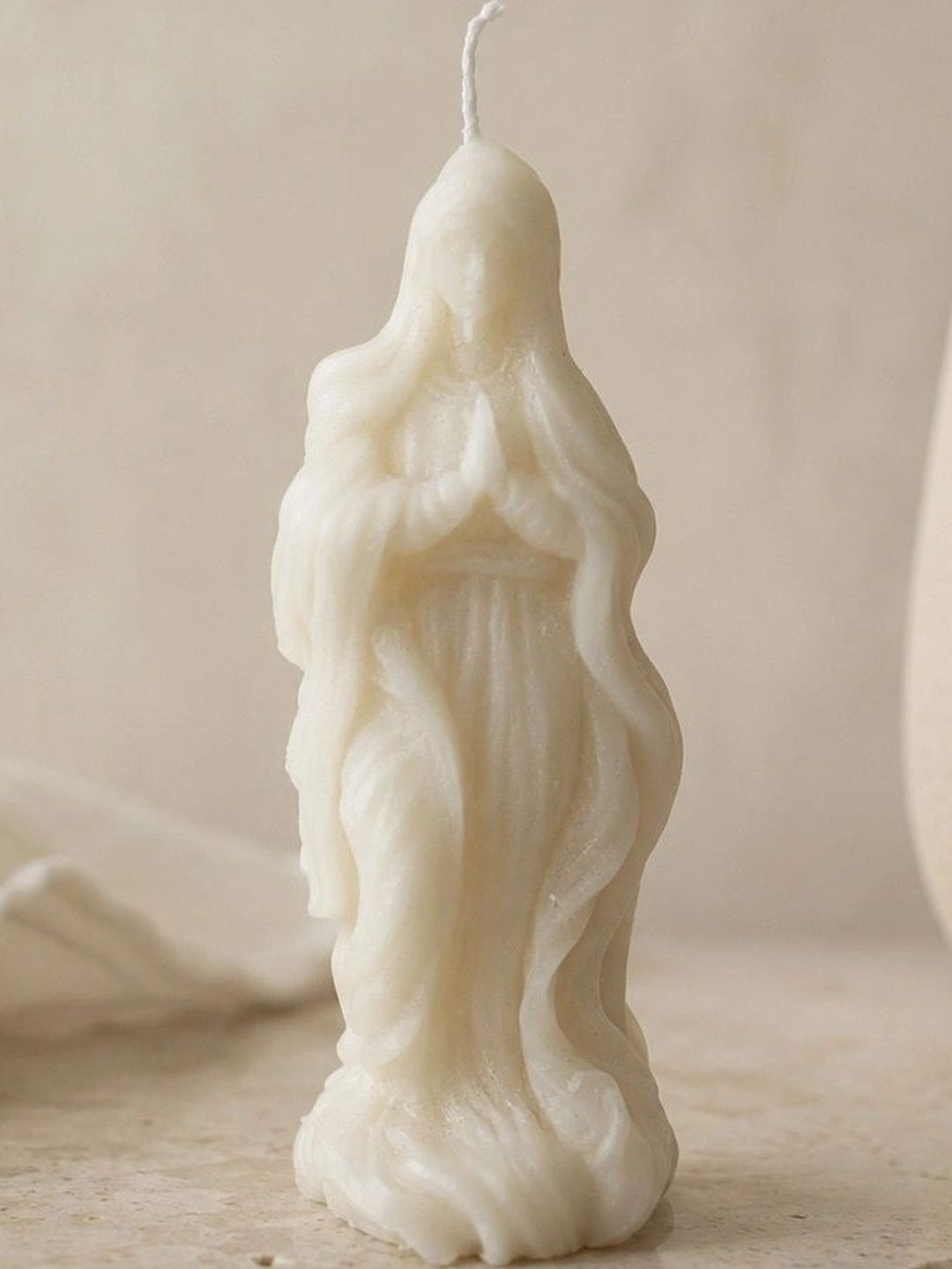 Grey Exim White 1 pieces Pillar Candle-picture-12
