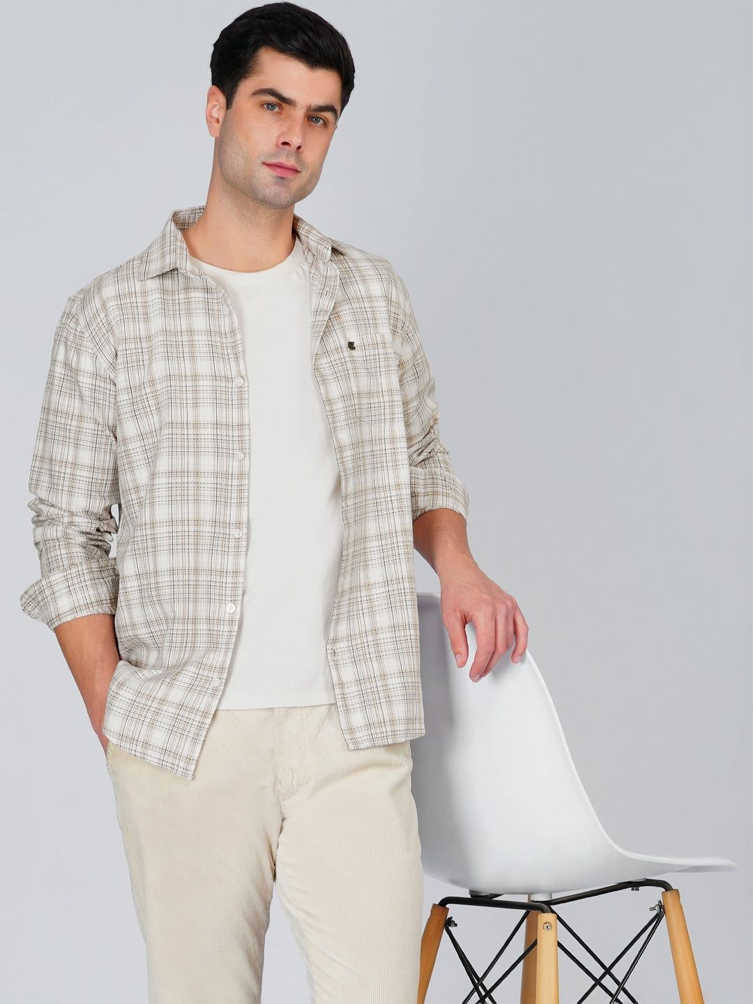 vhagar Men Comfort Checked Casual Shirt-picture-41