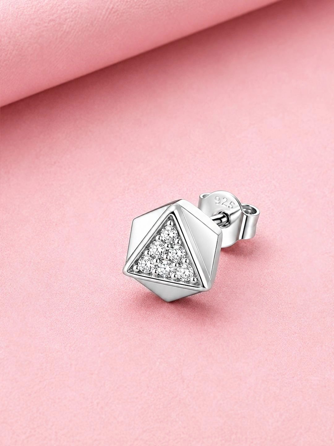 Caratiro Geometric Studs Earrings-picture-55